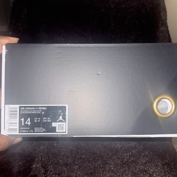 Jordan 11 retro “Gratitude” sz 14 - Picture 8 of 11